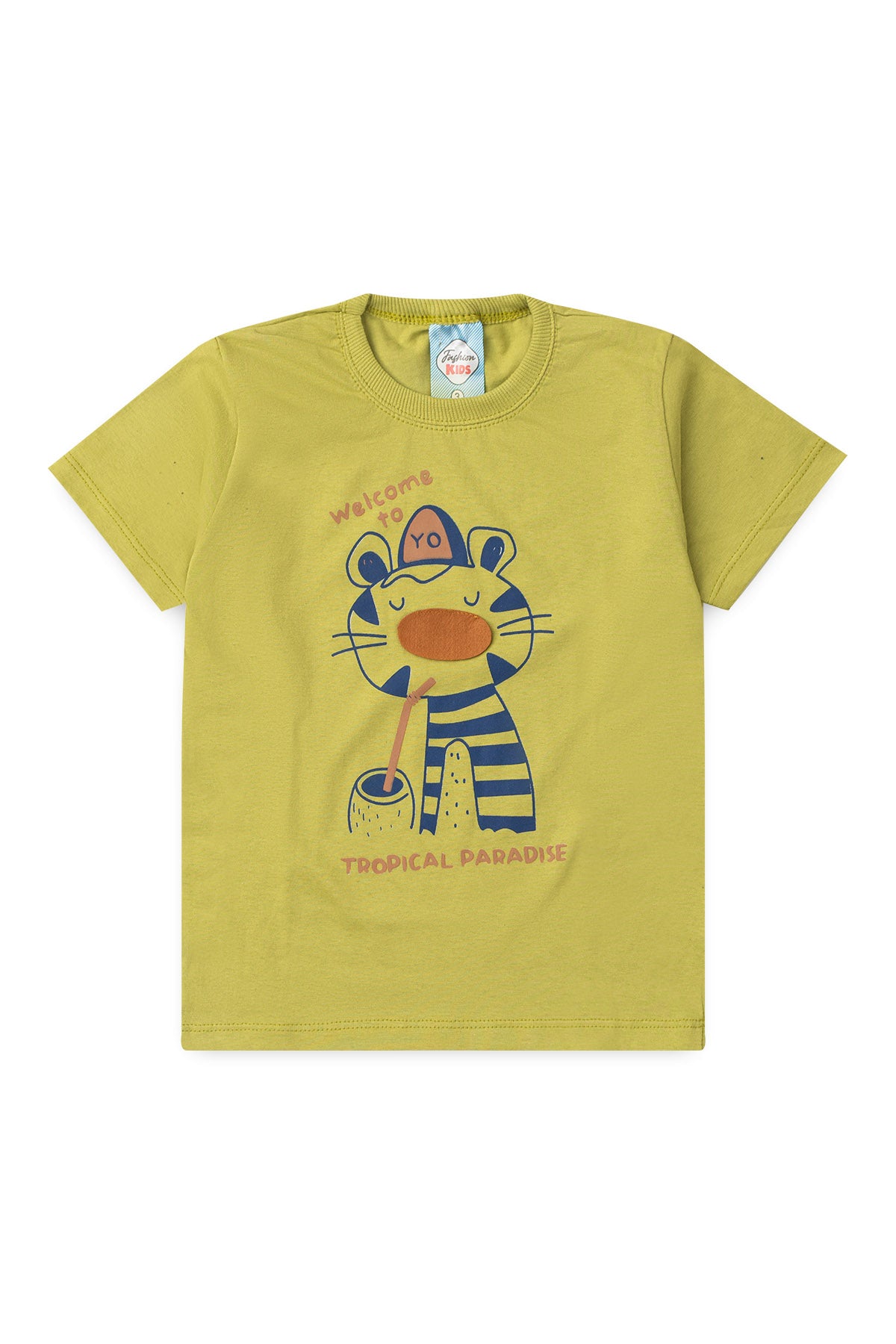 Conjunto de Verão para Menino Paraíso Tropical Verde