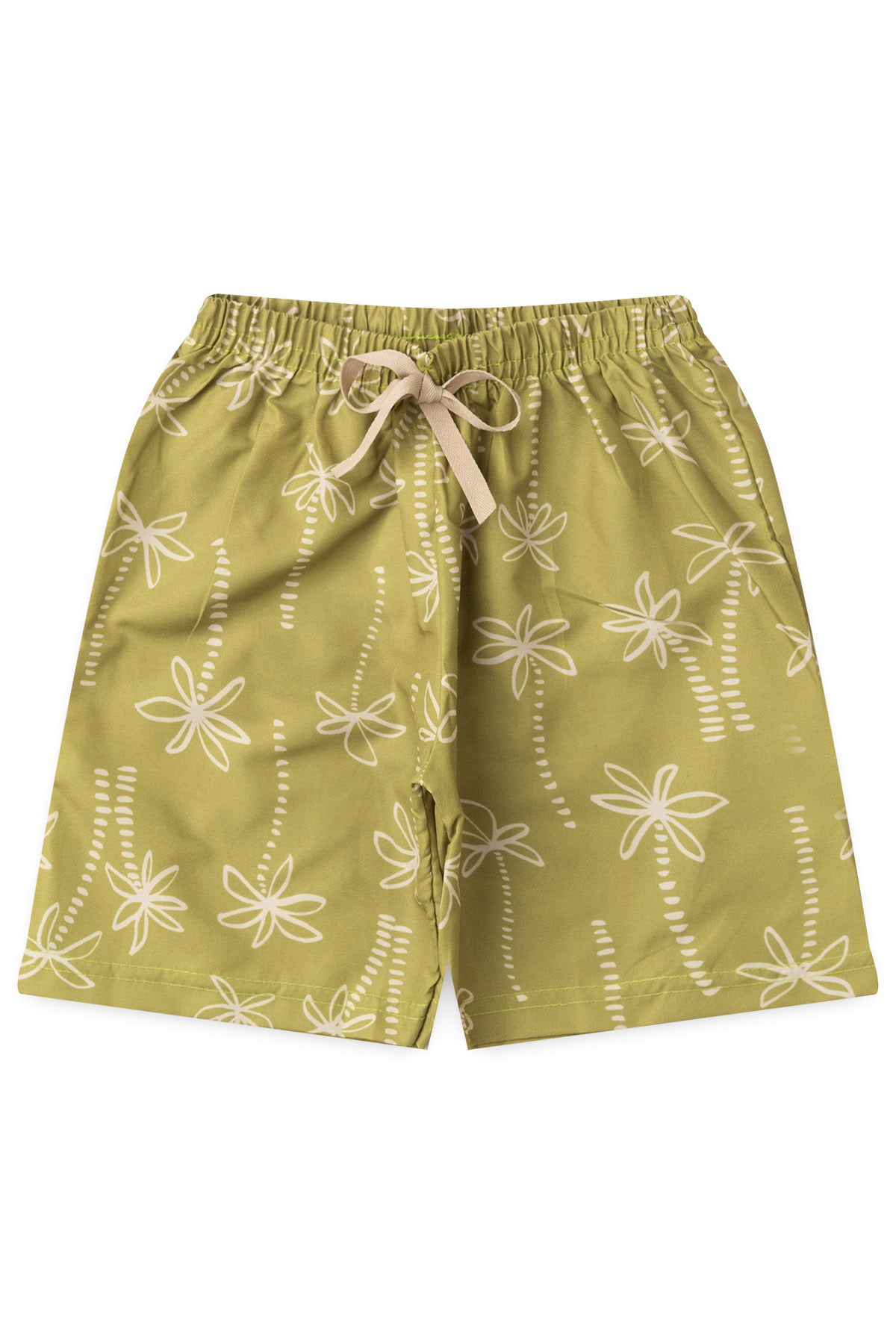 Conjunto de Verão para Menino Paraíso dos Coqueiros Bege