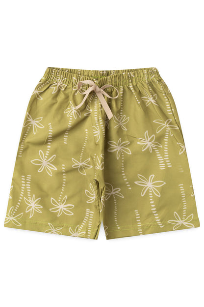 Conjunto de Verão para Menino Paraíso dos Coqueiros Bege