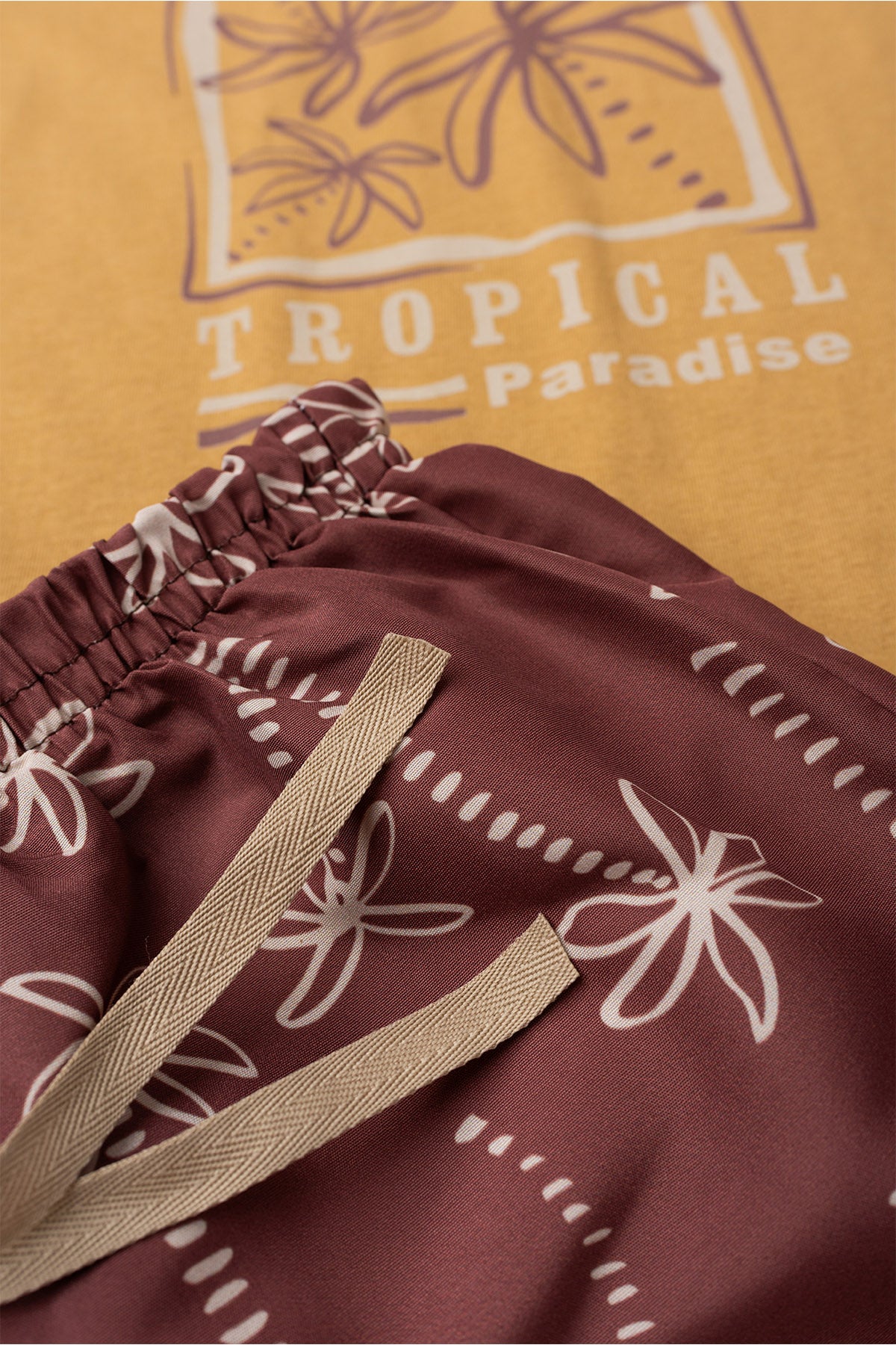 Conjunto de Verão para Menino Paraíso dos Coqueiros Caqui