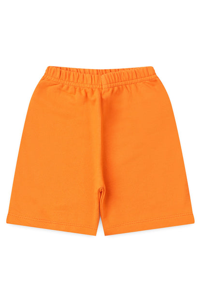 Conjunto de Verão para Menino Pequeno Marinheiro Laranja