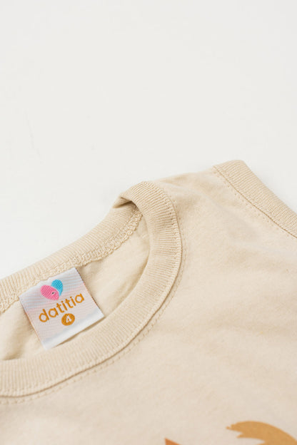Conjunto de Verão para Menino Prancha Radical Bege