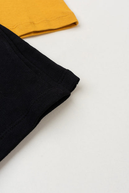 Conjunto de Verão para Menino Prancha Radical Mostarda