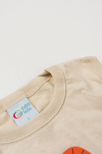 Conjunto de Verão para Menino Reis da Selva Bege