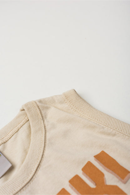 Conjunto de Verão para Menino Relax Bege
