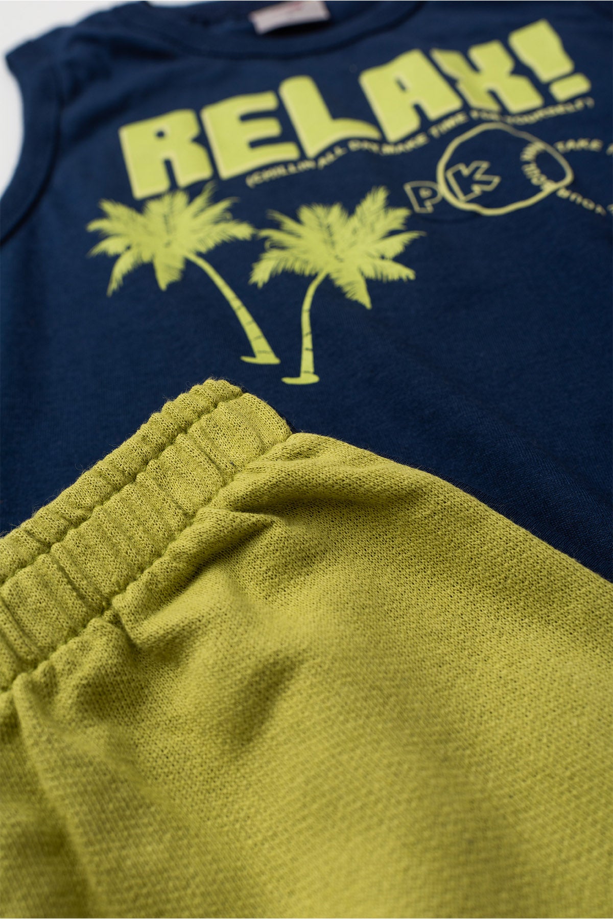 Conjunto de Verão para Menino Relax Marinho