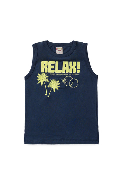 Conjunto de Verão para Menino Relax Marinho
