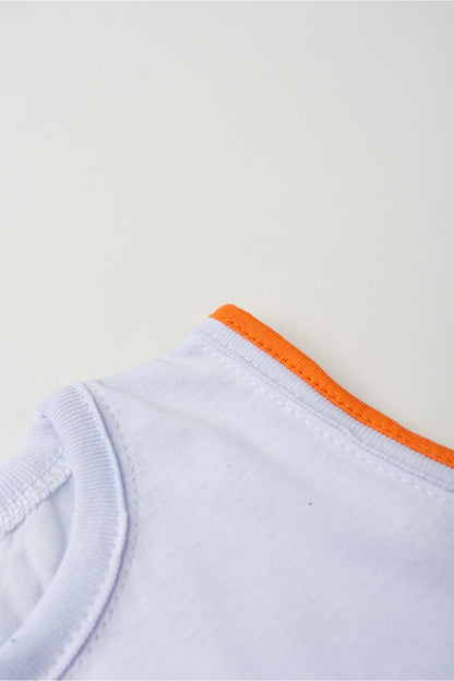 Conjunto de Verão para Menino Surf Days Branco