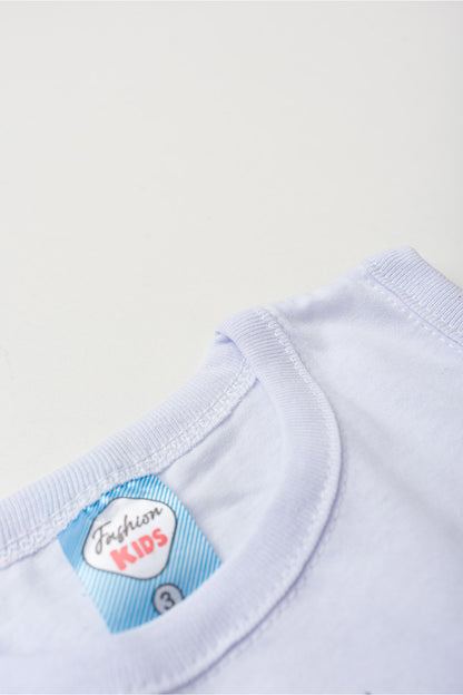 Conjunto de Verão para Menino Turma do Surf Branco