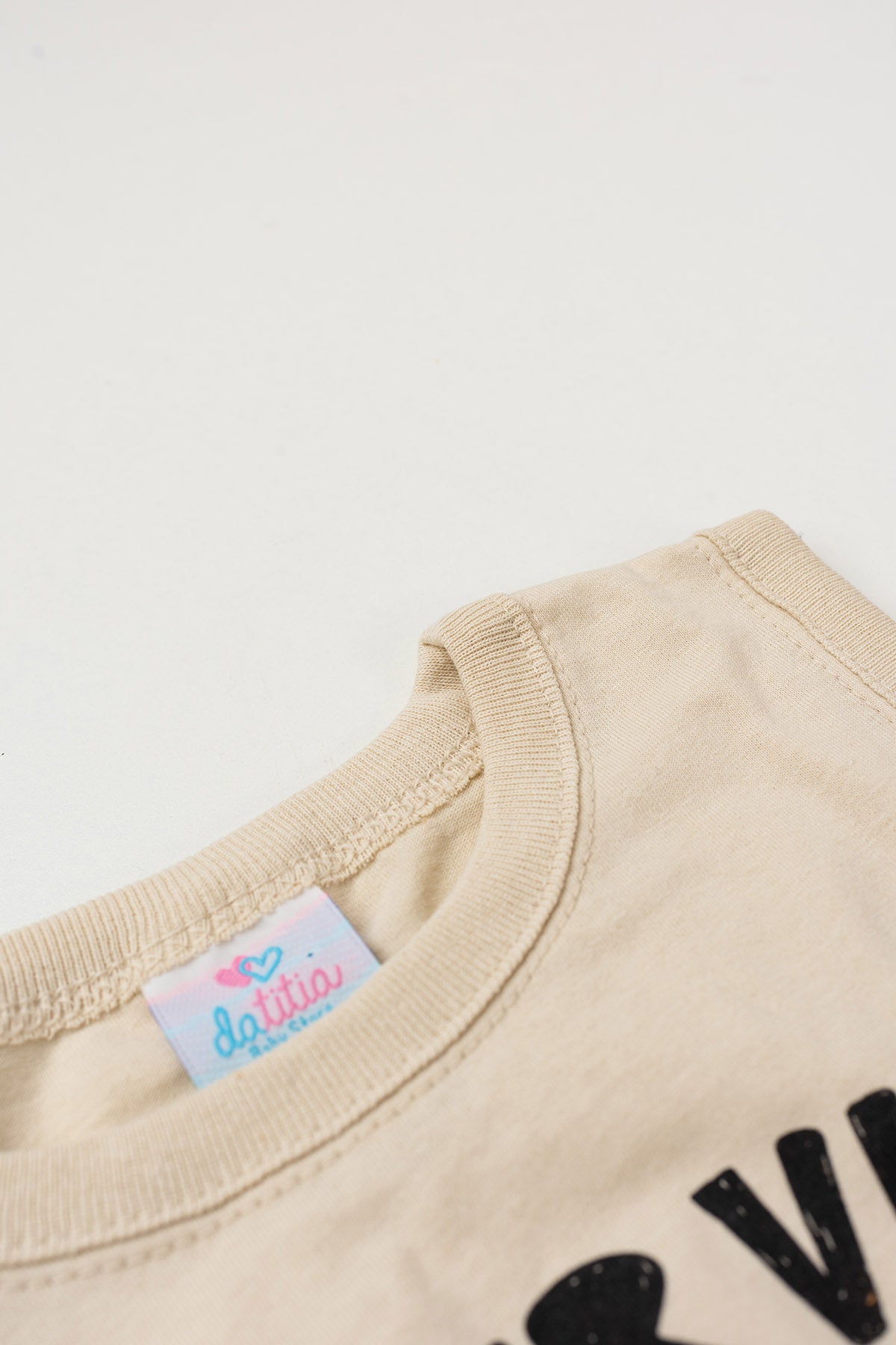 Conjunto de Verão para Menino Vibes de Miami Bege