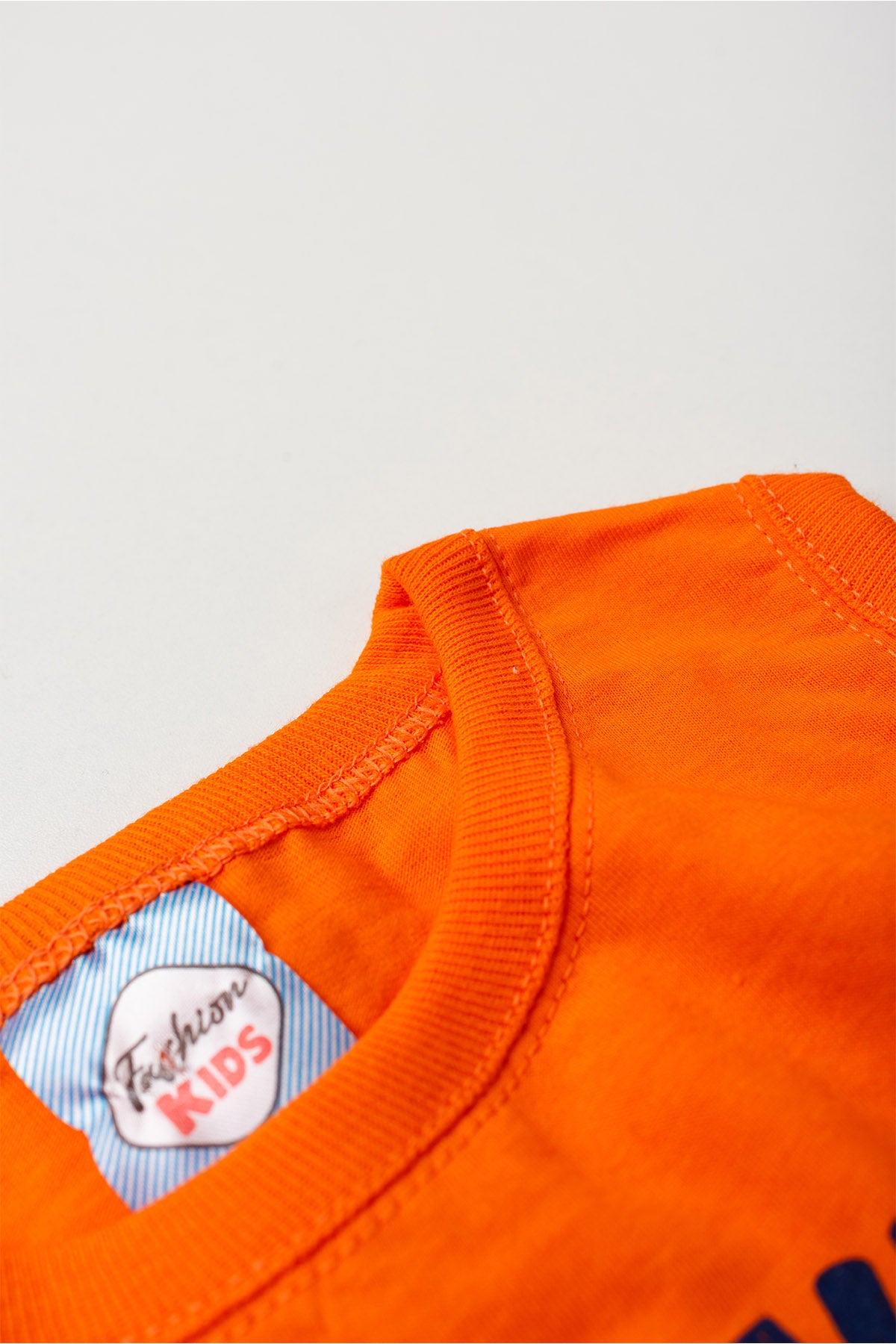 Conjunto de Verão para Menino Vibes de Miami Laranja