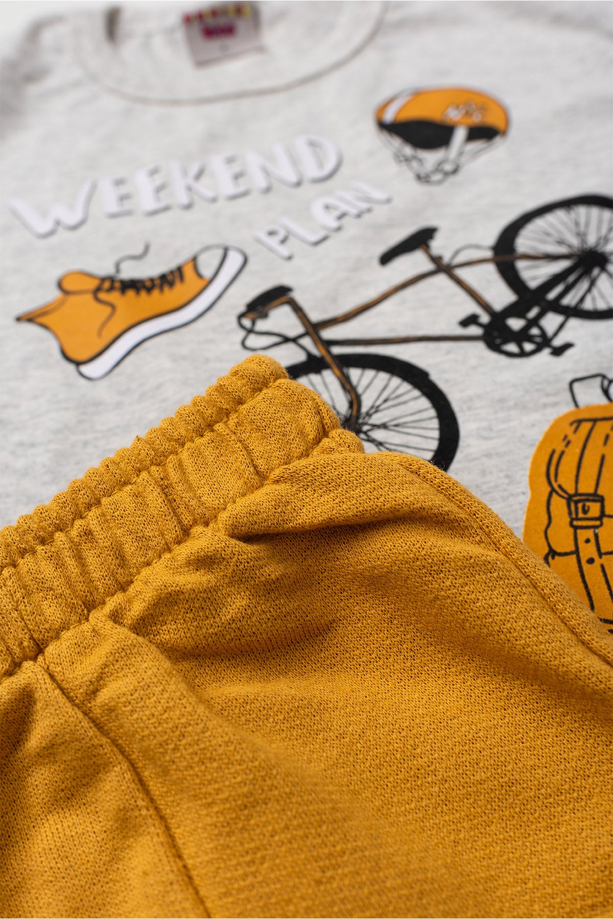 Conjunto de Verão para Menino Weekend Plan Mescla