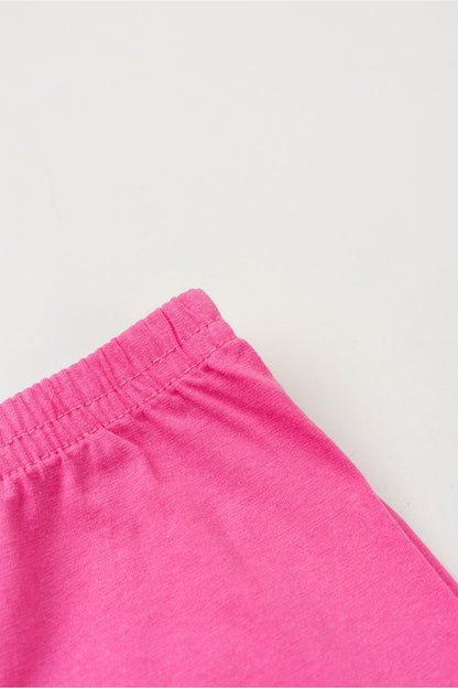 Short Básico Ciclista Infantil para Menina Pink