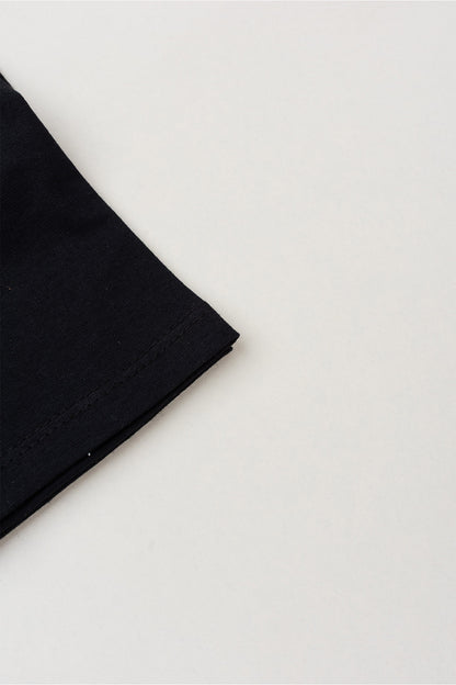 Short Básico Ciclista Infantil para Menina Preto