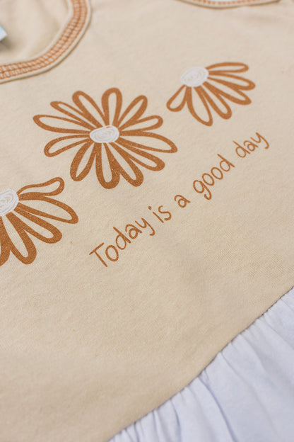Vestido de Verão Três Marias Dia Feliz Bege
