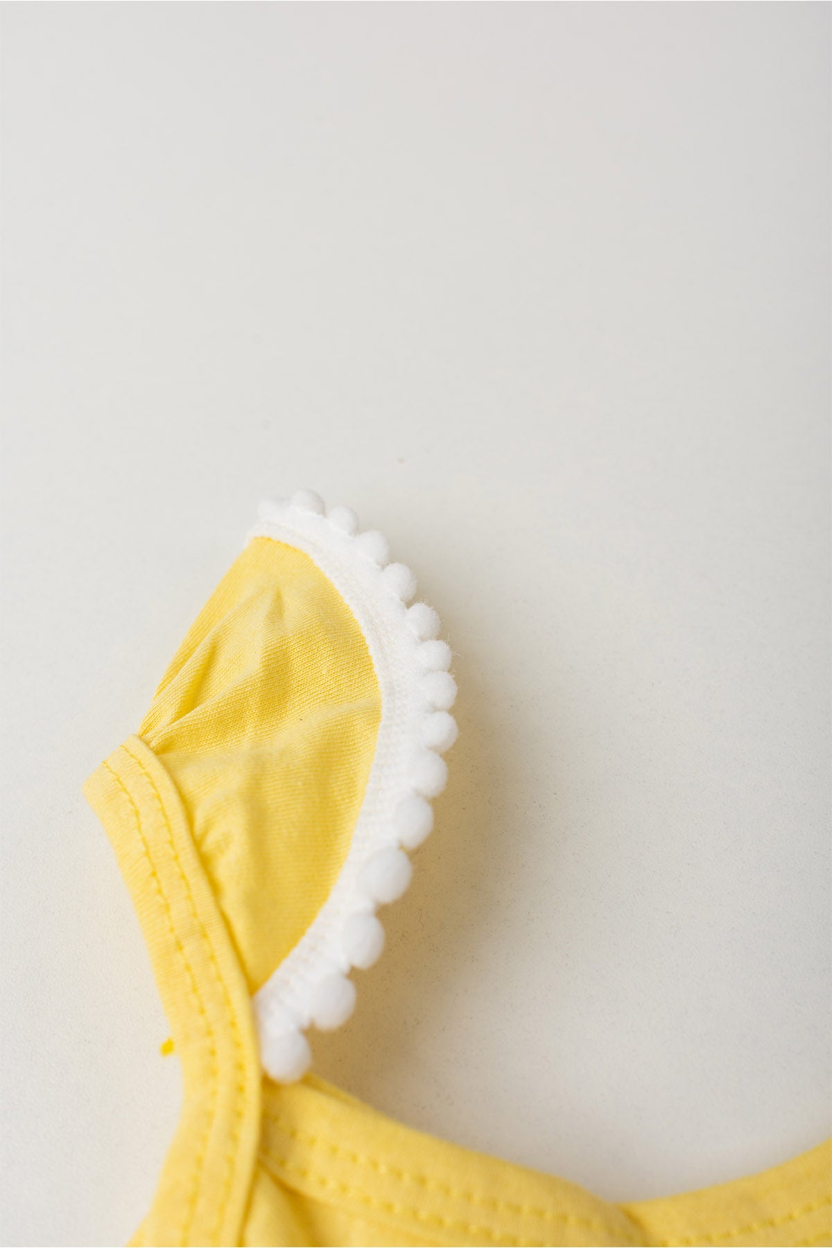 Vestido de Verão para Menina Jardim Encantado Amarelo