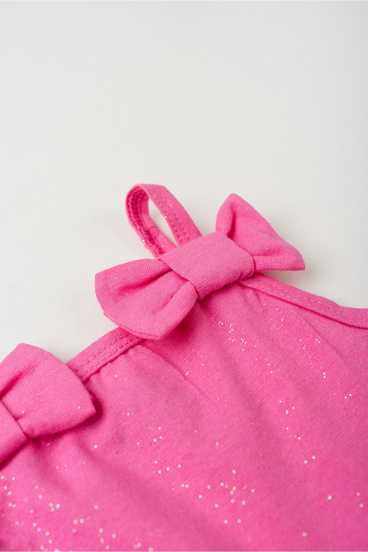 Vestido de Verão para Menina Laços Encantados Pink