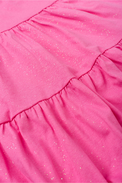 Vestido de Verão para Menina Laços Encantados Pink