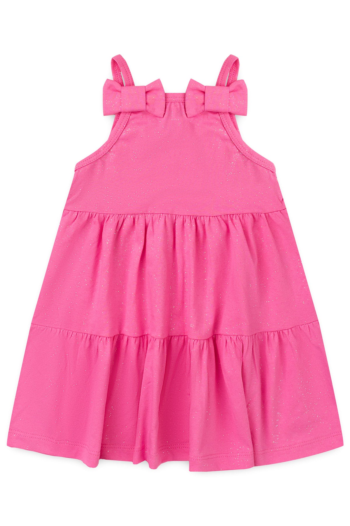 Vestido de Verão para Menina Laços Encantados Pink