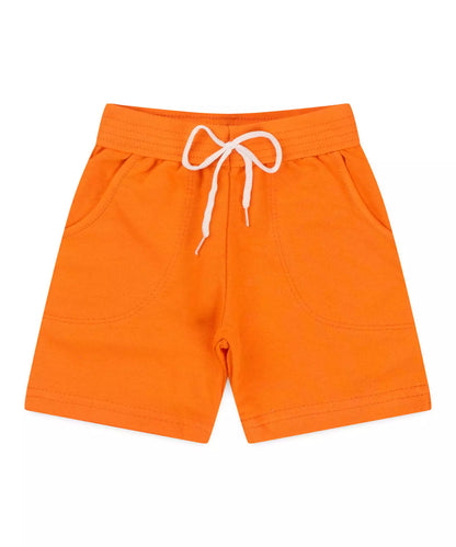 Bermuda para Menino com Bolso Laranja