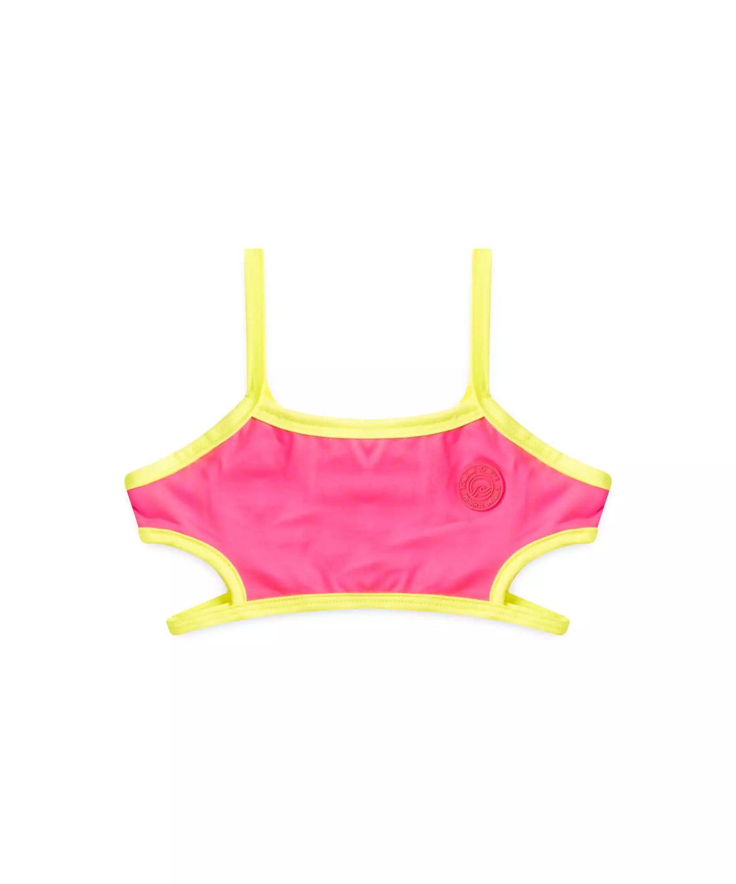 Biquíni Infantil Feminino Neon Pink