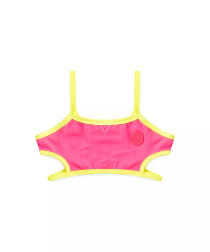 Biquíni Infantil Feminino Neon Pink