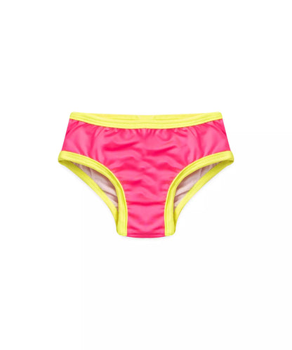 Biquíni Infantil Feminino Neon Pink