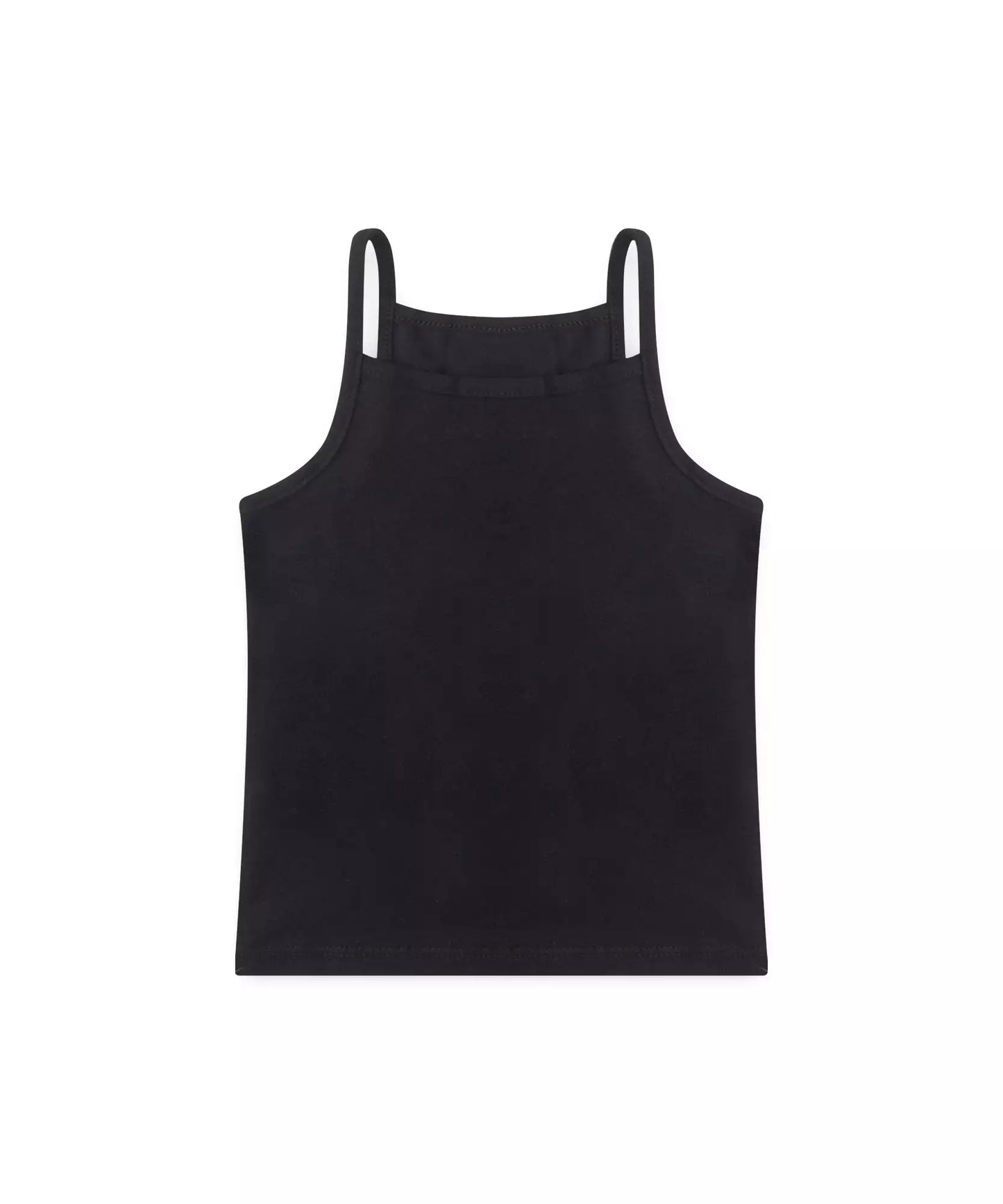 Blusa Básica Infantil Feminina Preto