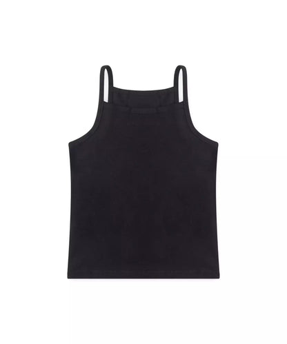 Blusa Básica Infantil Feminina Preto