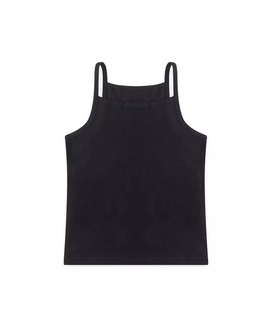 Blusa Básica Infantil Feminina Preto