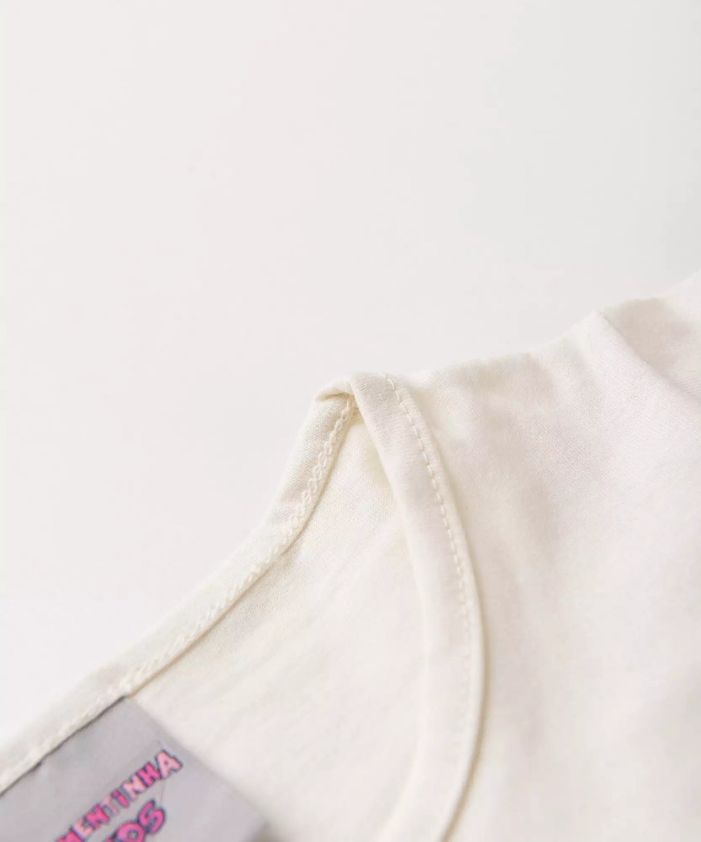 Blusa de Inverno Infantil Feminina Pandinhas Marfim