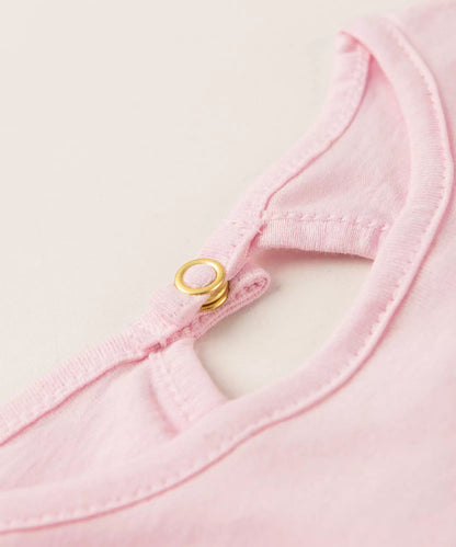 Blusa de Inverno para Bebê Menina Ursinho Rosa