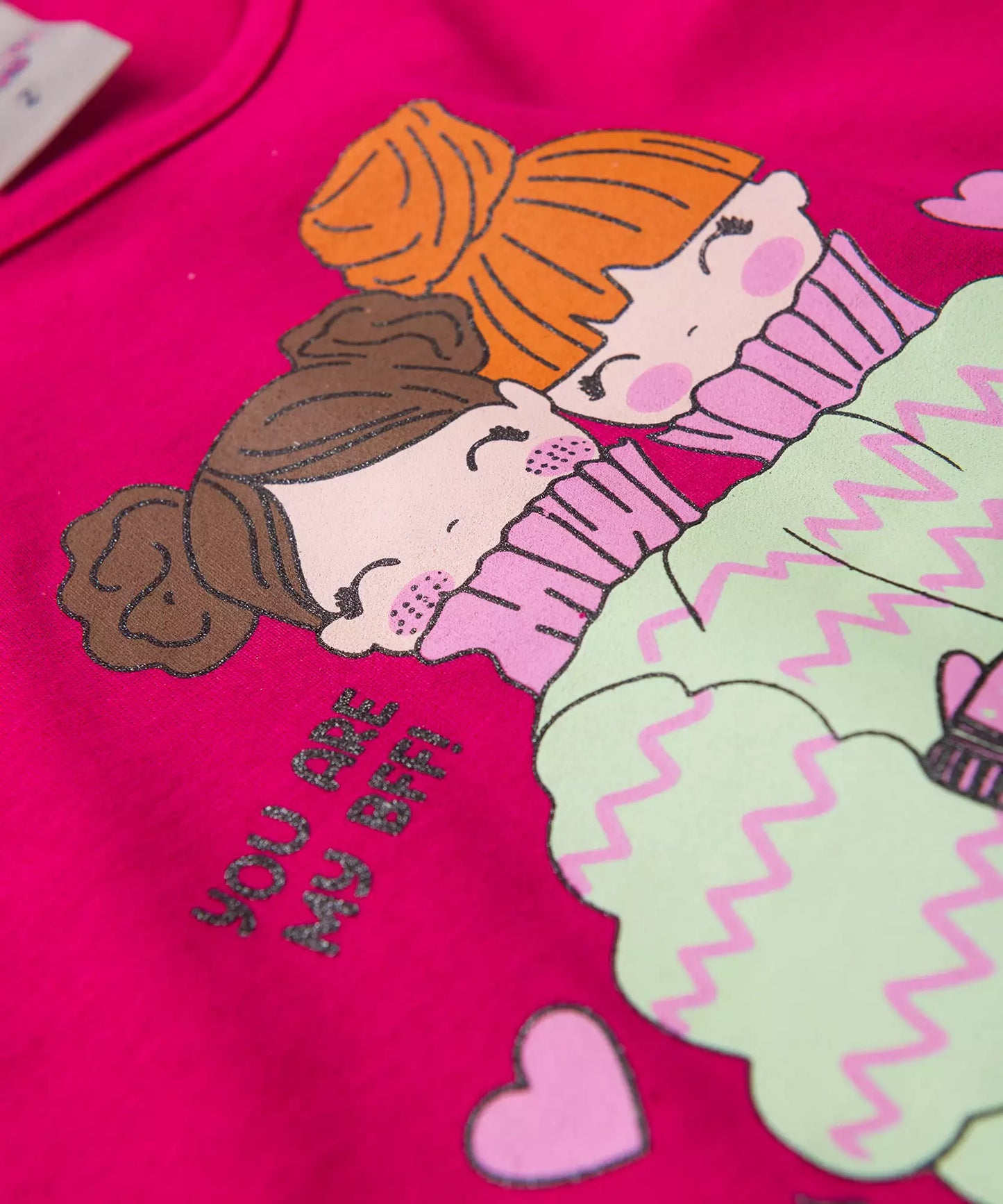 Blusa de Inverno para Menina Bonequinhas Pink