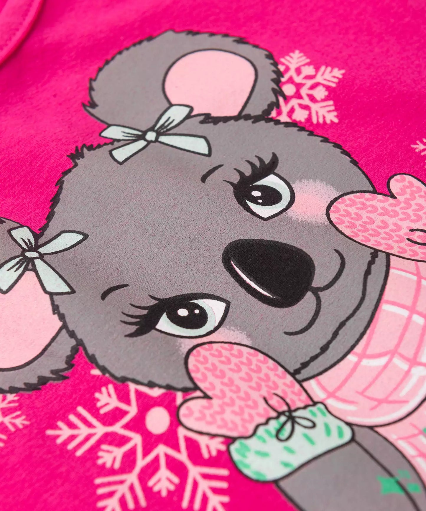 Blusa de Inverno para Menina Coala Pink