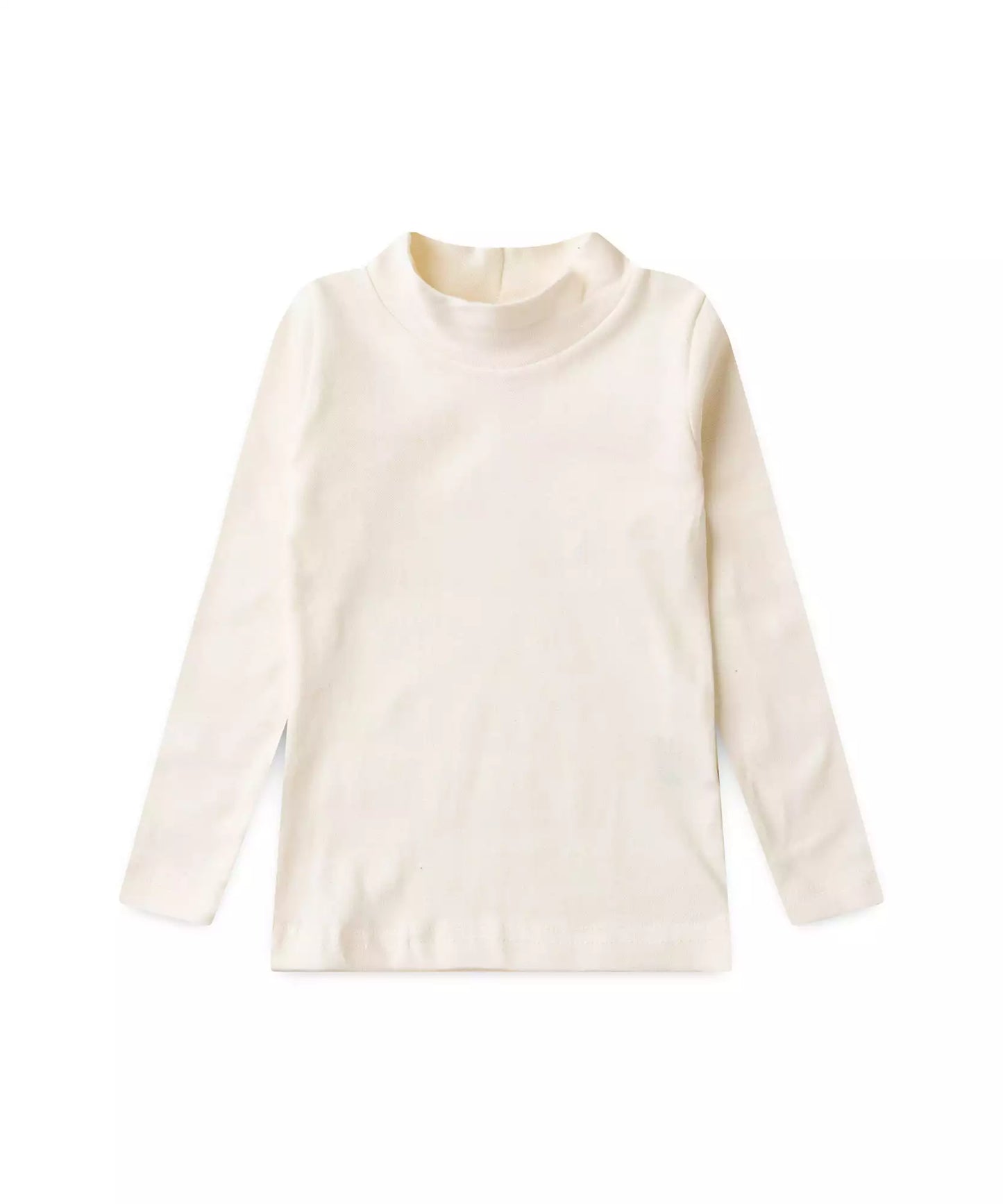 Blusa de Inverno para Menina Gola Cacharrel Branco
