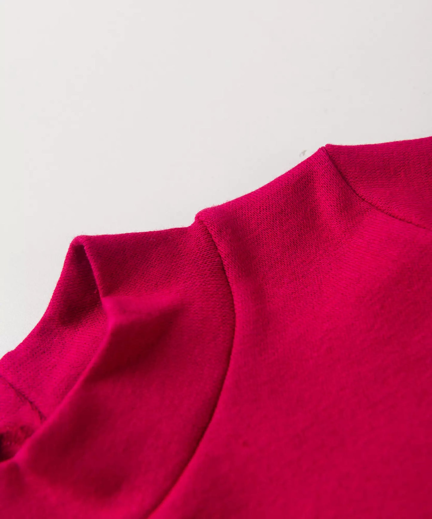 Blusa de Inverno para Menina Gola Cacharrel Pink