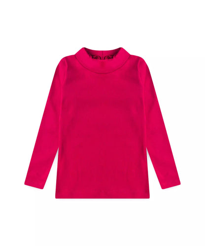 Blusa de Inverno para Menina Gola Cacharrel Pink