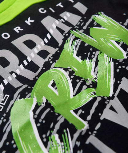 Blusa de Inverno para Menino Estampada Verde