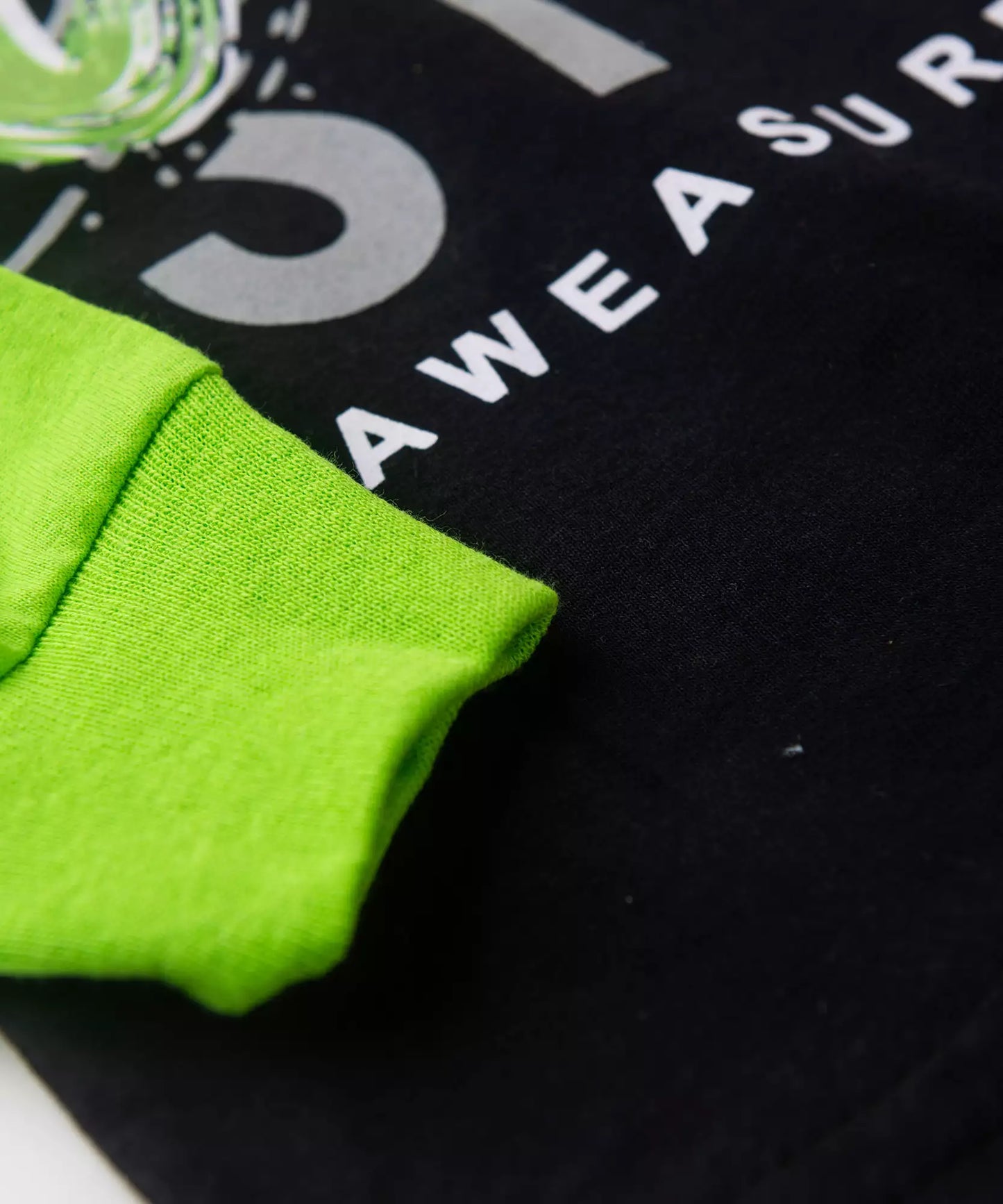 Blusa de Inverno para Menino Estampada Verde