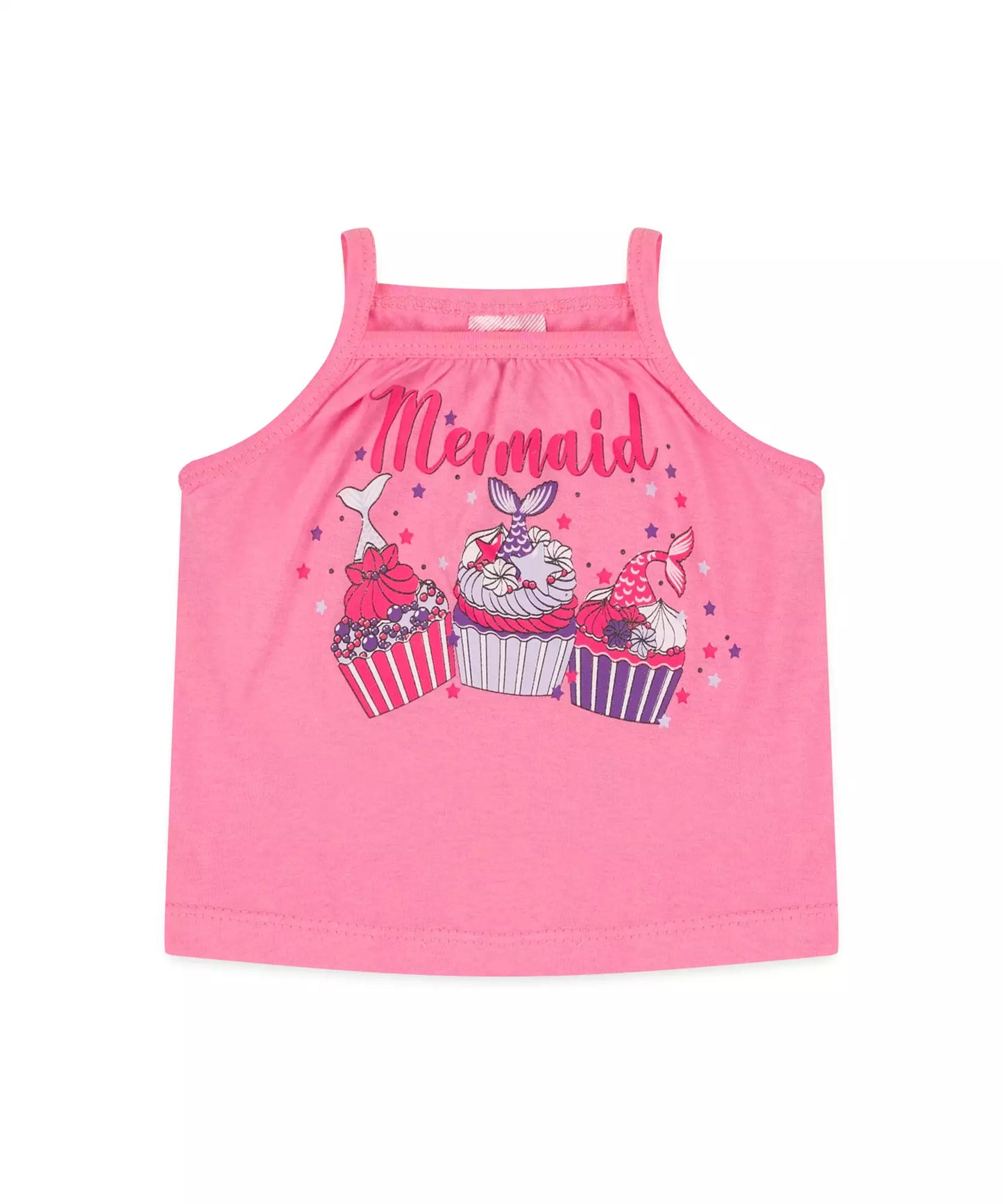 Blusa de Verão para Bebê Menina Gatinho Rosa