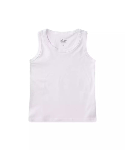 Blusa de Verão para Menina Básica Branca
