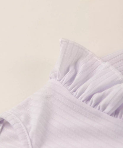 Blusa Infantil Feminina Básica Branca