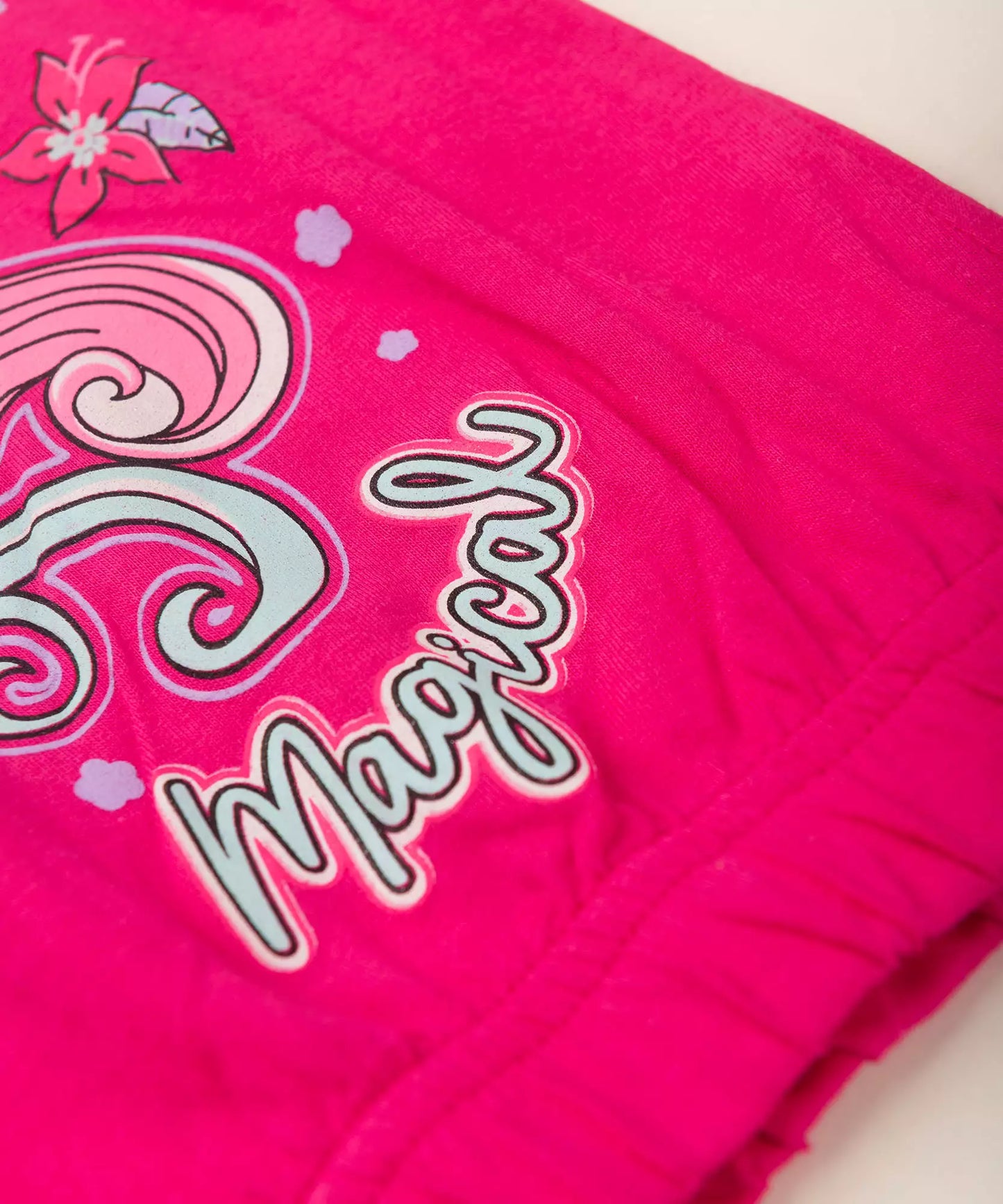 Blusa Infantil Feminina Unicórnio Pink