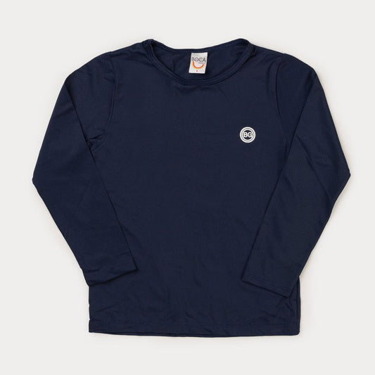 Blusa com Proteção UV Infantil Masculina Marinho
