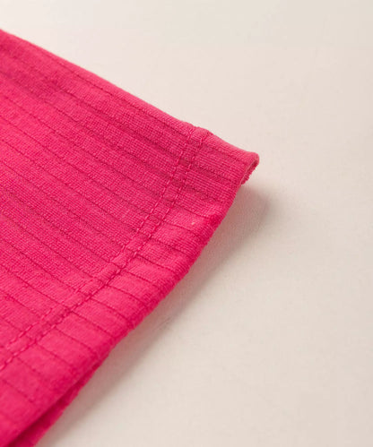 Blusa para Bebê Menina Básica Rosa