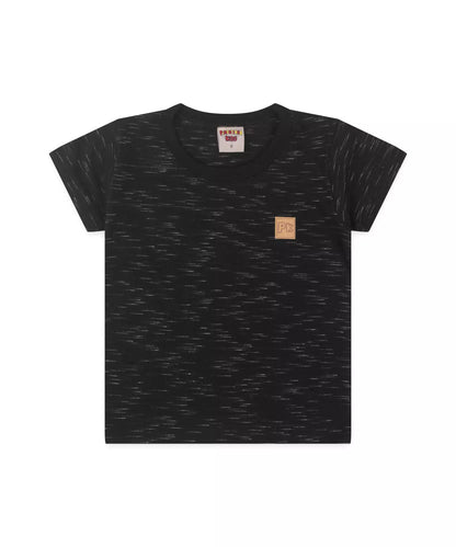 Blusa para Menino Básica Preta