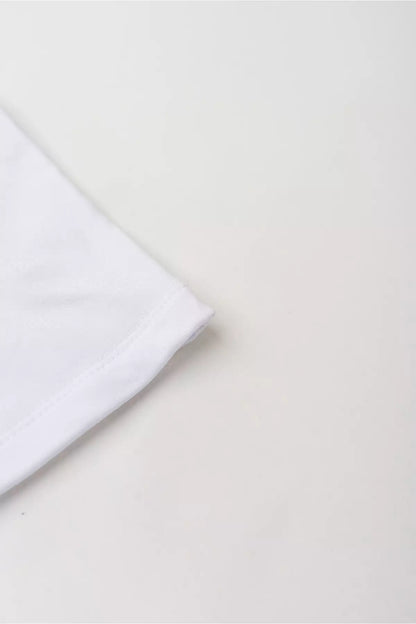 Blusa Térmica Básica Infantil Unissex Branco