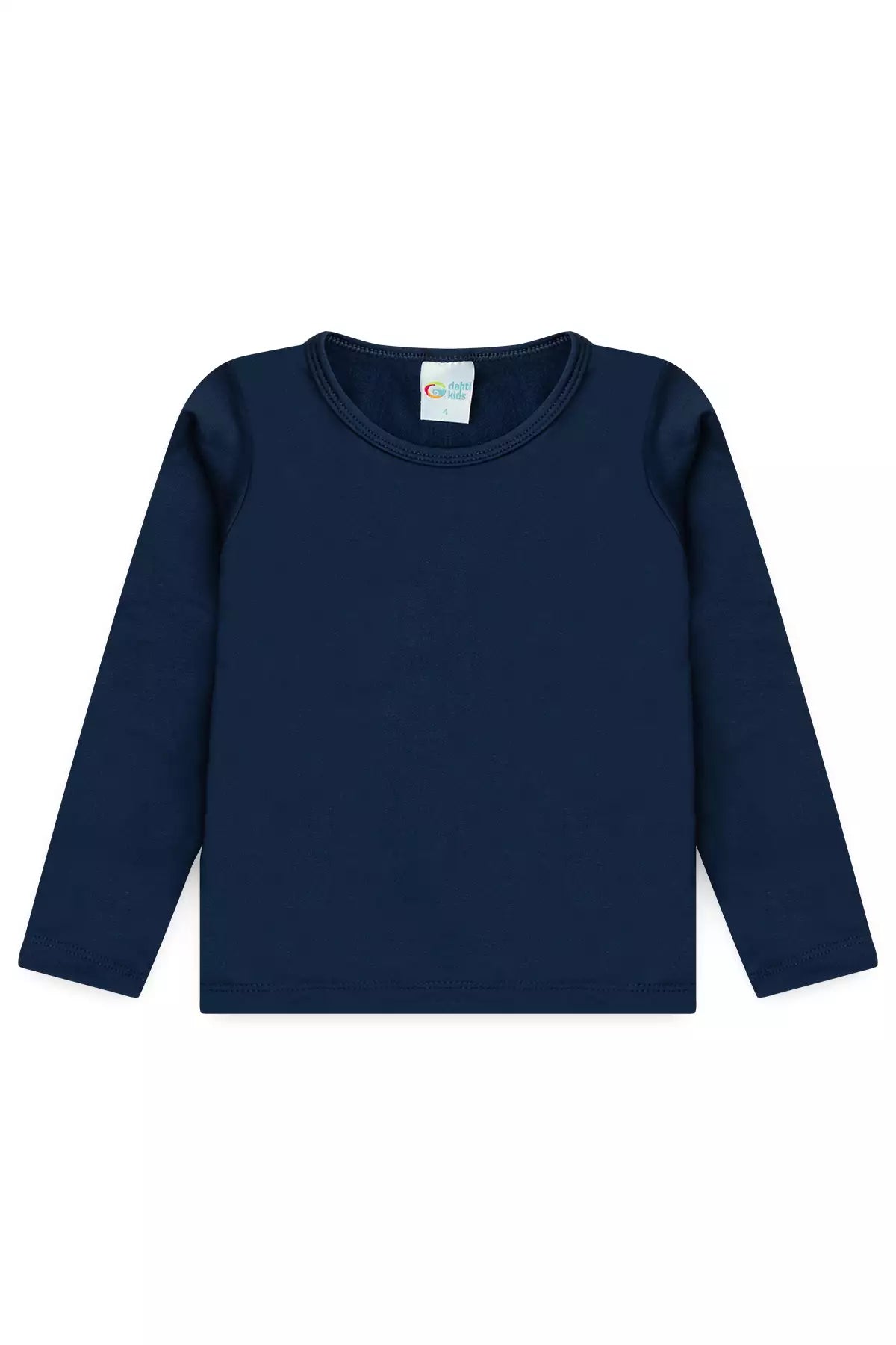 Blusa Térmica Básica Infantil Unissex Marinho