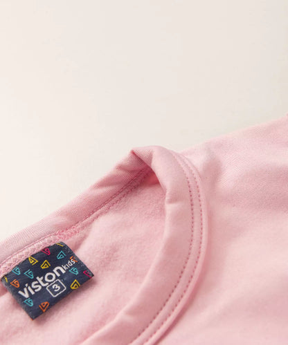 Blusa Térmica Infantil Feminina Básica Rosa