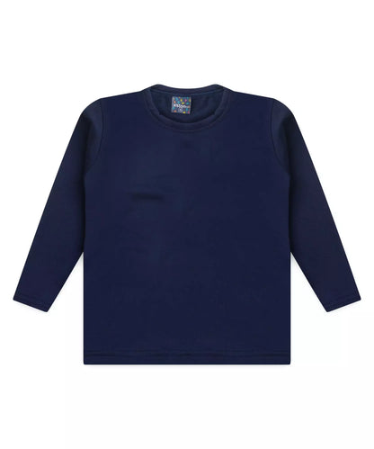 Blusa Térmica Infantil Unissex Marinho